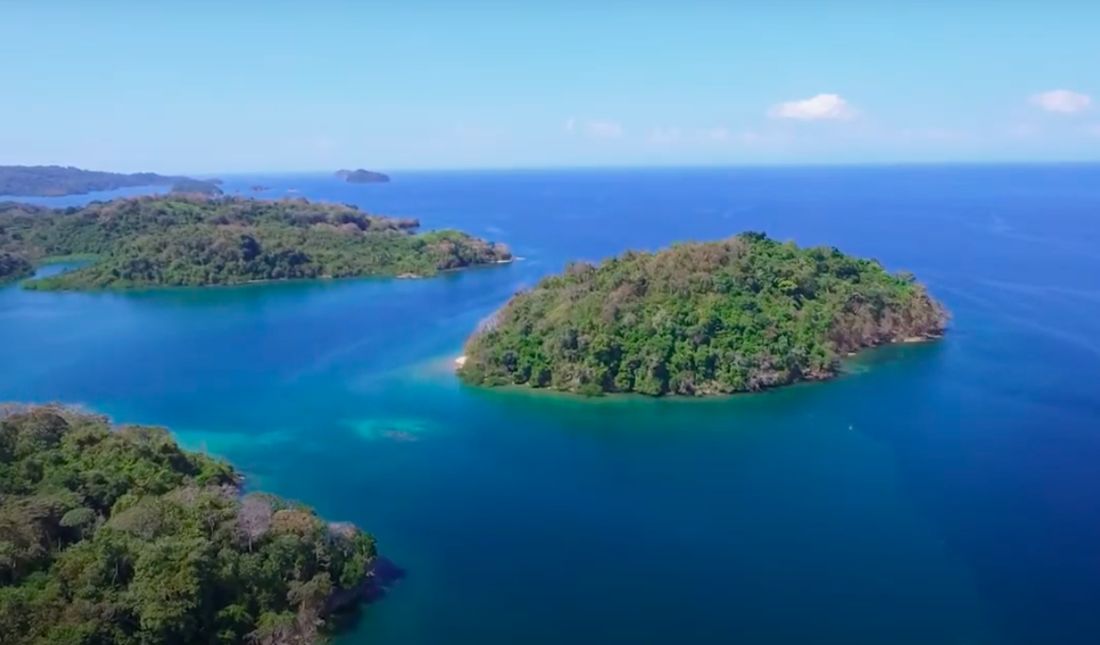 The archipelago from above
